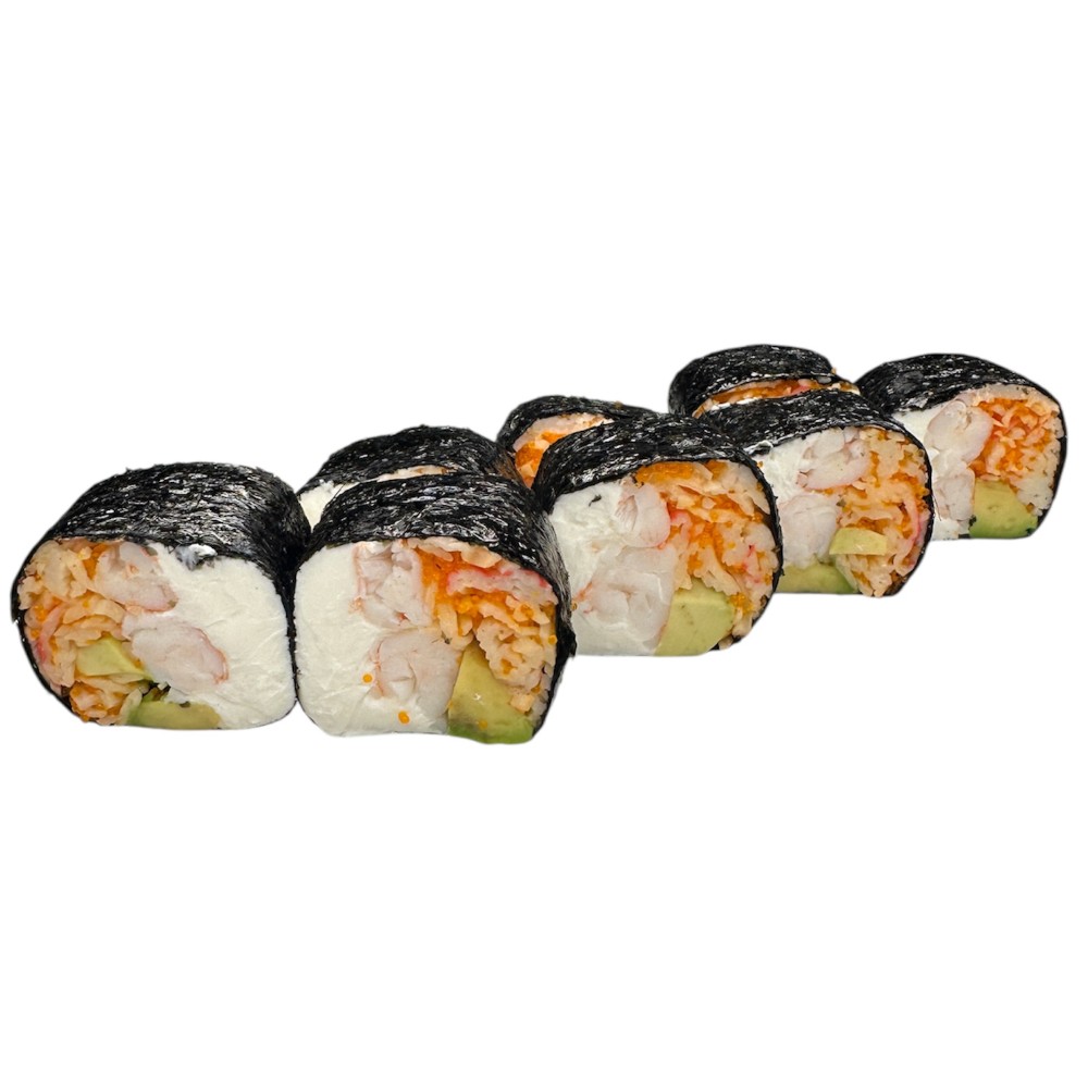 Рол без рису креветка, краб