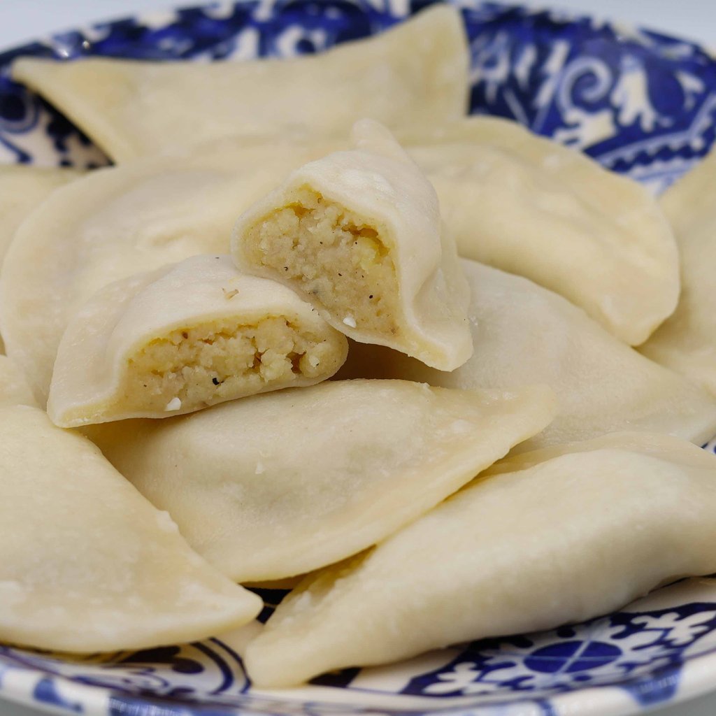 ВАРЕНИКИ З КАРТОПЛЕЮ | ціна за 100 г (на вагу)