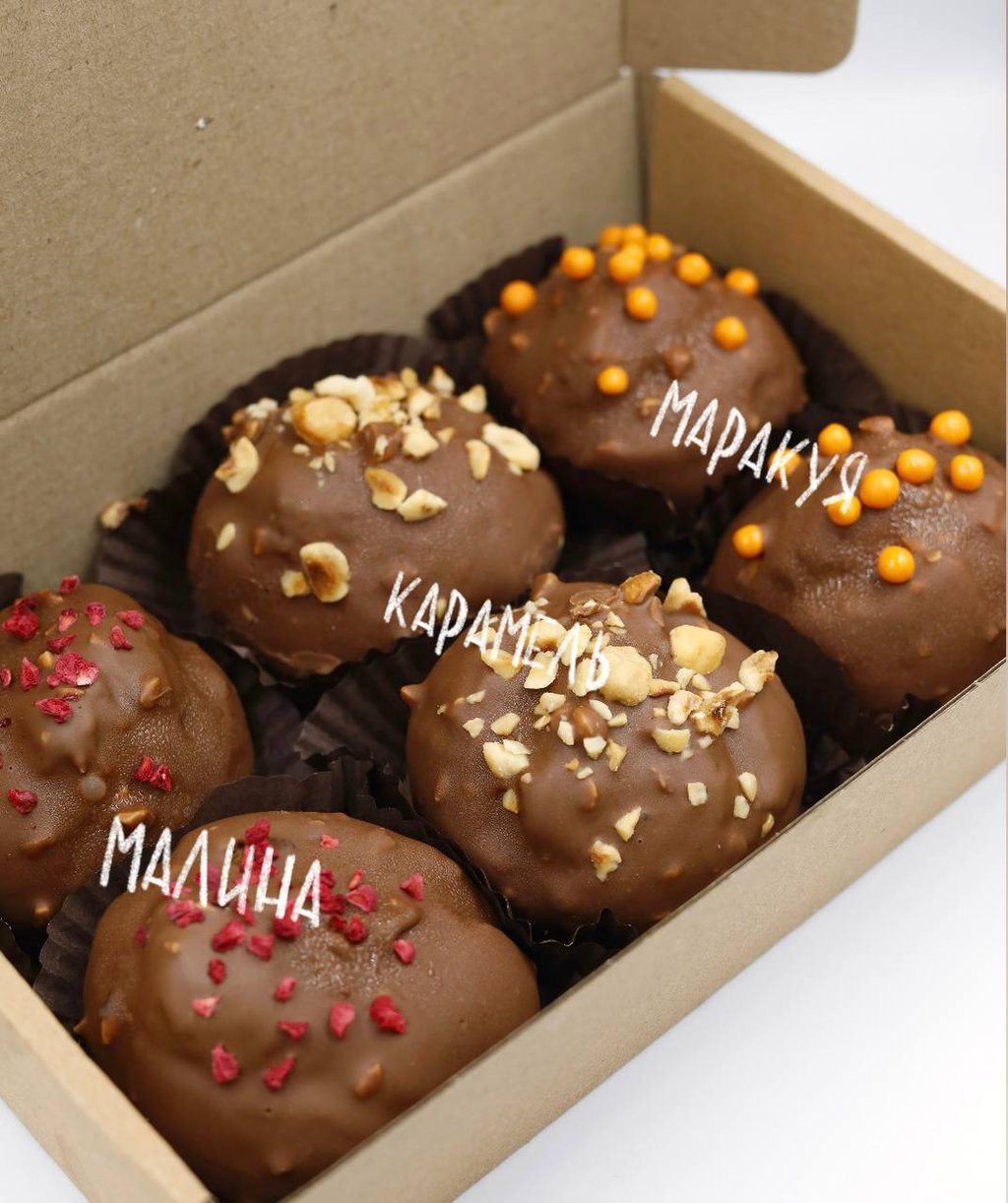 CAKE BOLL АСОРТІ (6 шт.)
