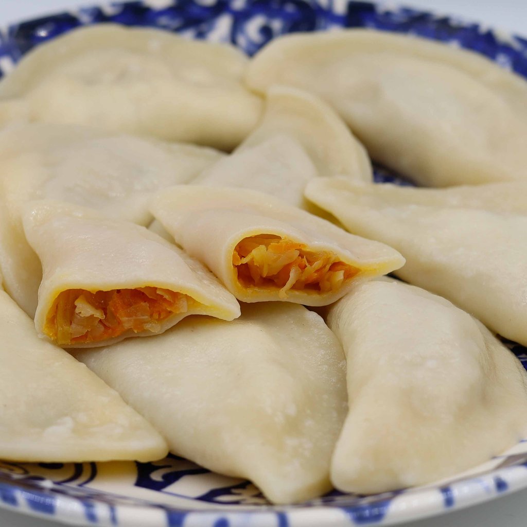 ВАРЕНИКИ З КАПУСТОЮ | ціна за 100 г (на вагу)