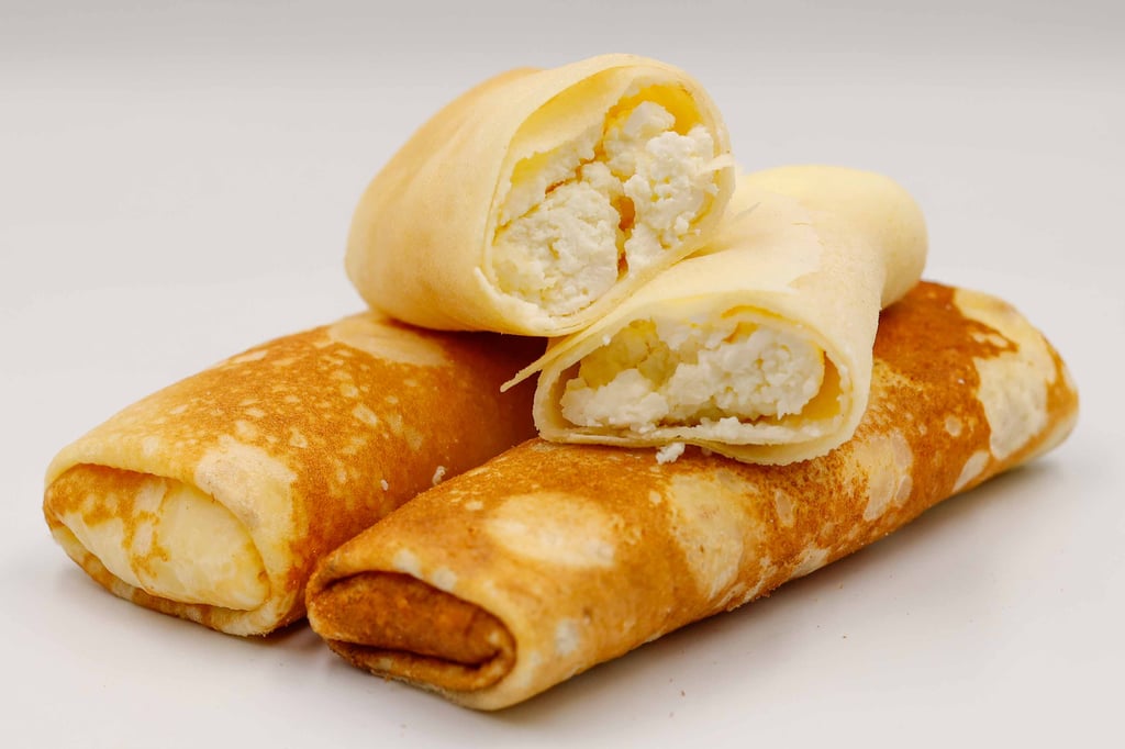 МЛИНЦІ З СОЛОДКИМ СИРОМ | ціна за 100 г (на вагу)