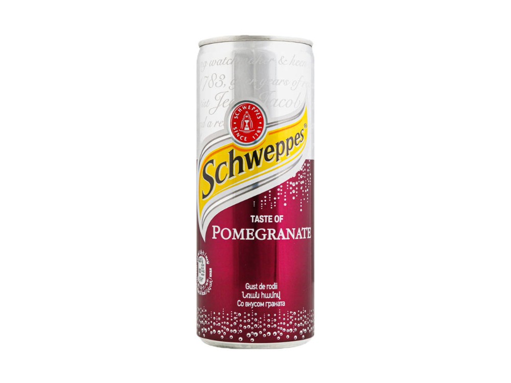 Напій Schweppes Pomegranate безалкогольний 330 мл