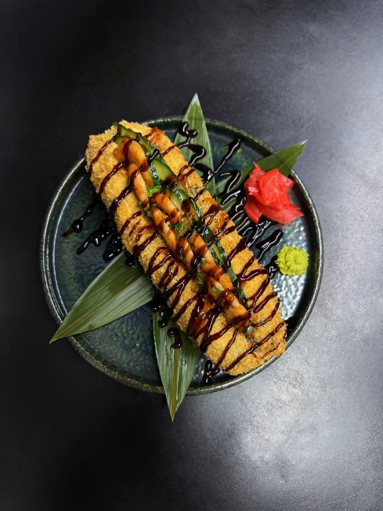 Хот рол з креветками