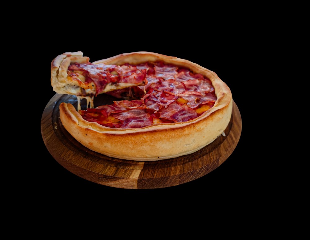 PIZZA CHICAGO-STYLE "BAKON" (1,2 кг)