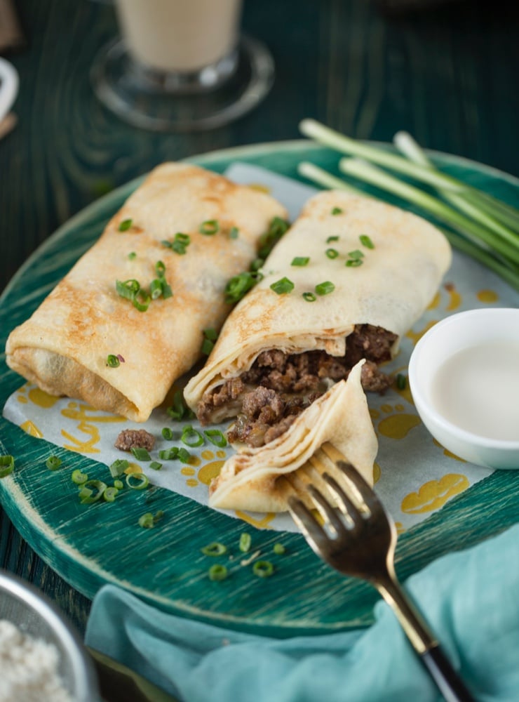 Блинчики с Мясом