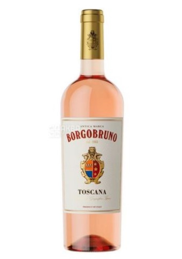 Вино Borgobruno Тоскана (рожеве напівсухе)