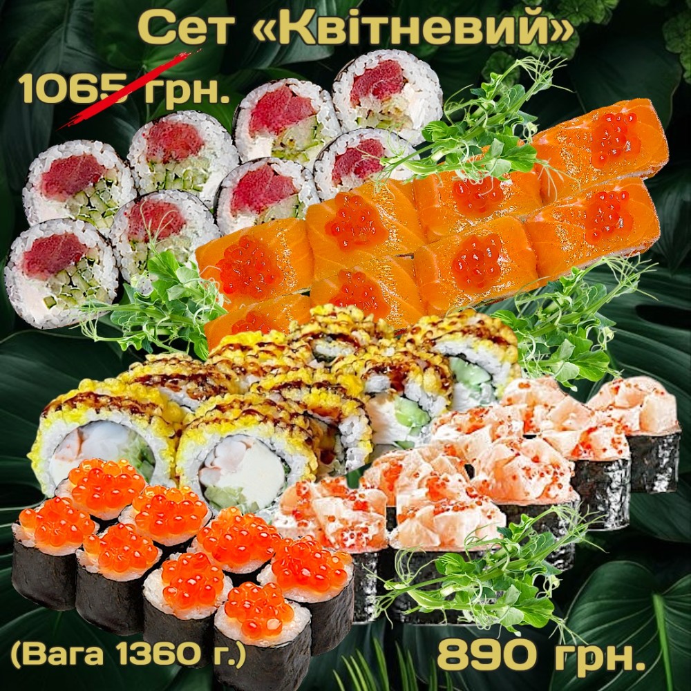 Сет "Квітневий" 1360г