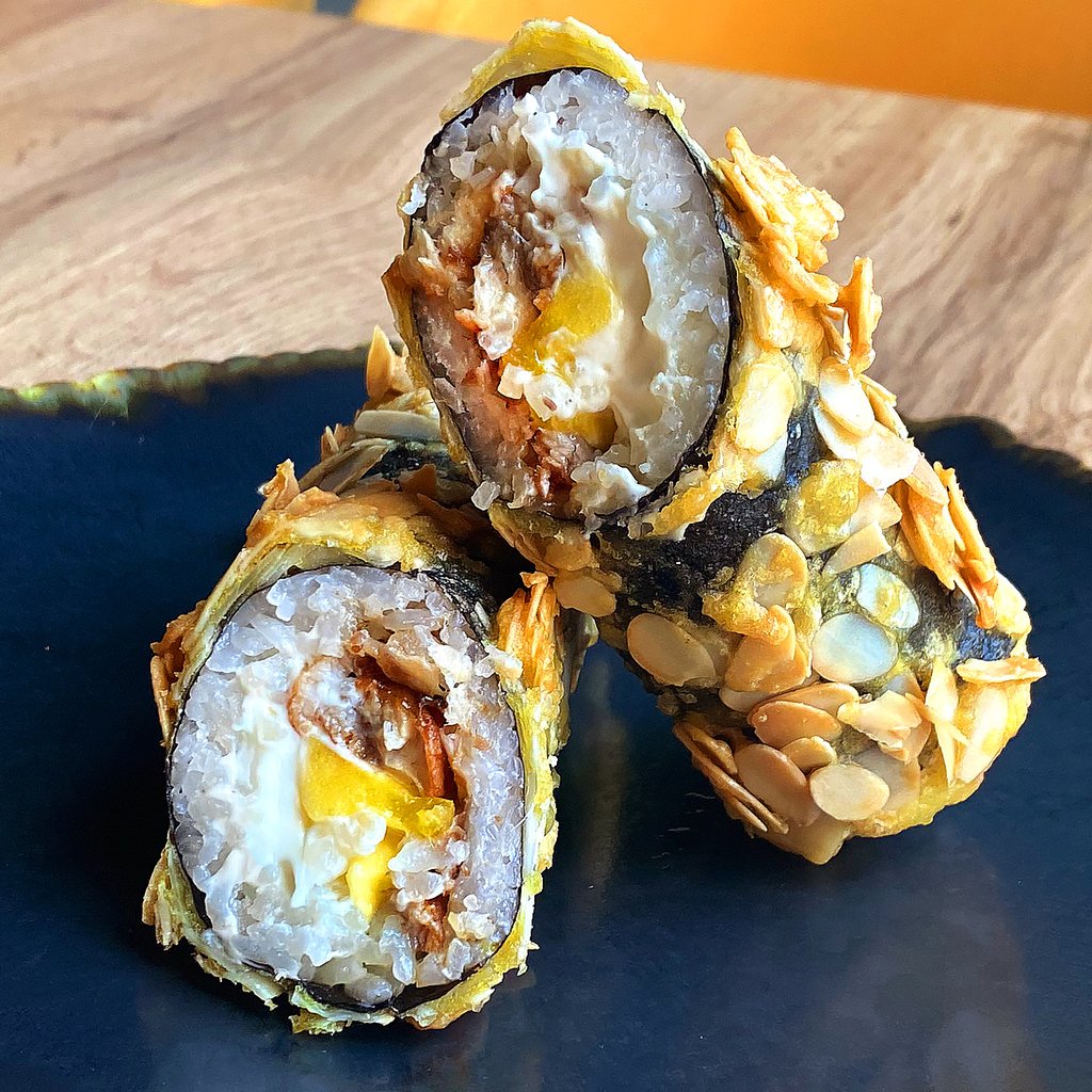 Hand roll мигдалевий з вугрем 340г
