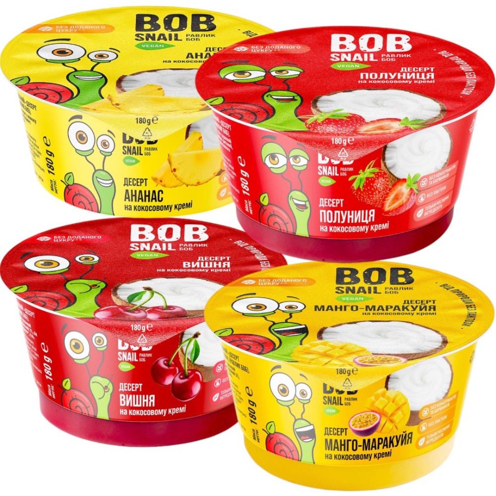 Десерт Bob Snail 180 г
