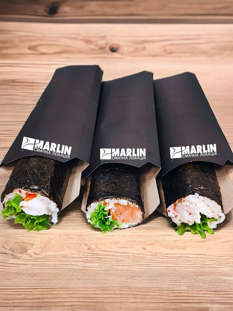 Hand roll з сніжним крабом 370г