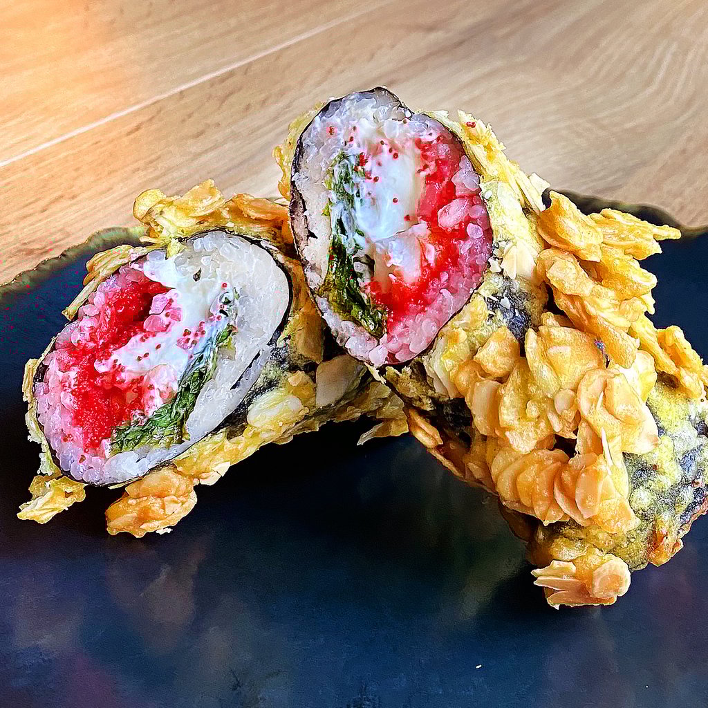 Hand roll мигдалевий з креветкою 340г