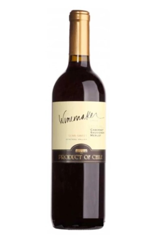Вино Winemaker Каберне Совіньон (черв. напівсолодке)
