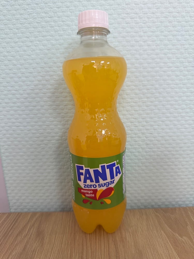 Fanta zero mango taste 0.5l