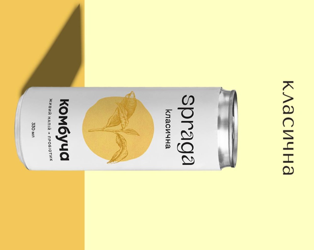 Комбуча Spraga Класична  330ml ж/б