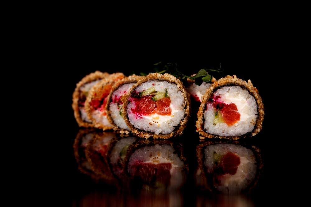 Темпура з лососем