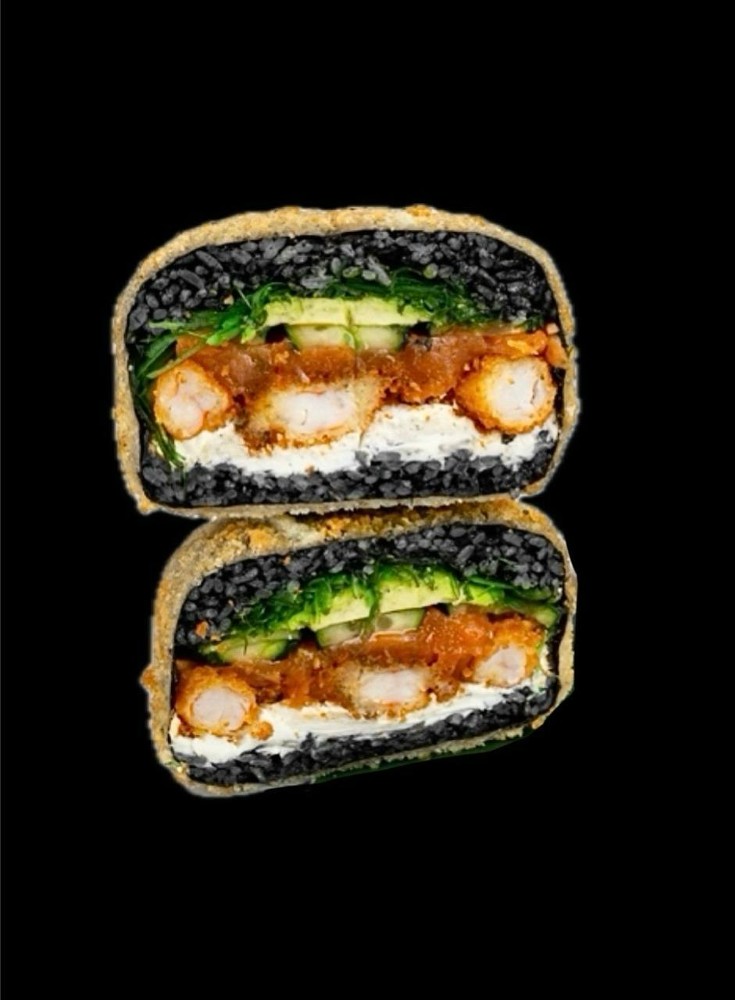 Суші бургер з хрусткою креветкою 580г