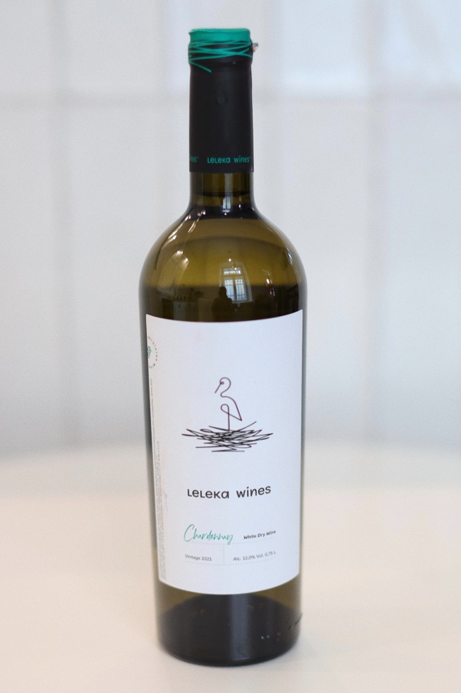 Вино Leleka Wines Chardonnay біле сухе 13% 0,75л