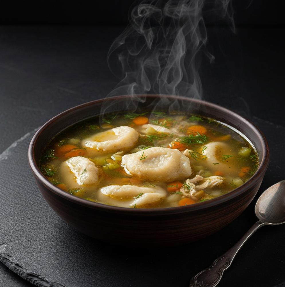 Суп з галушками