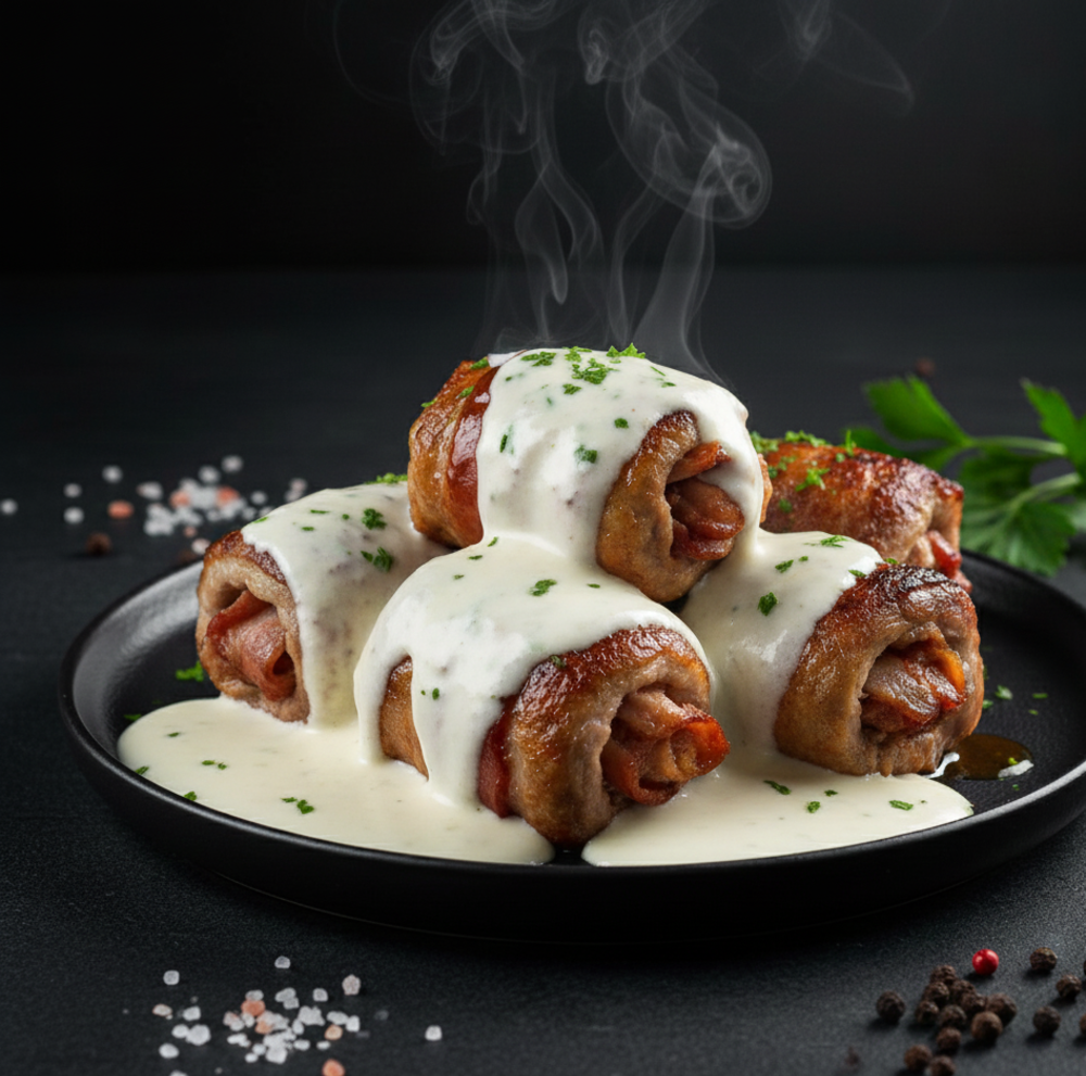 Крученик з беконом