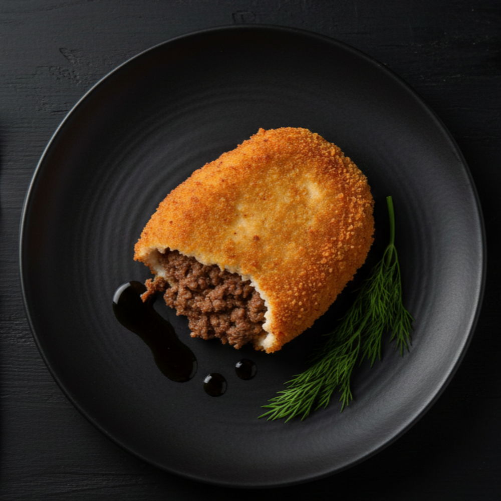 Котлета по київськи з фаршем 