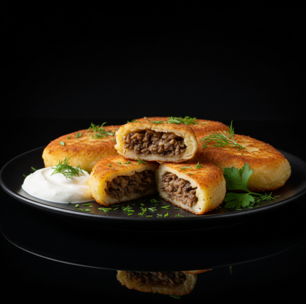 Зрази з грибами