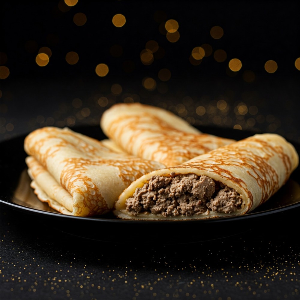 Млинці з печінкою