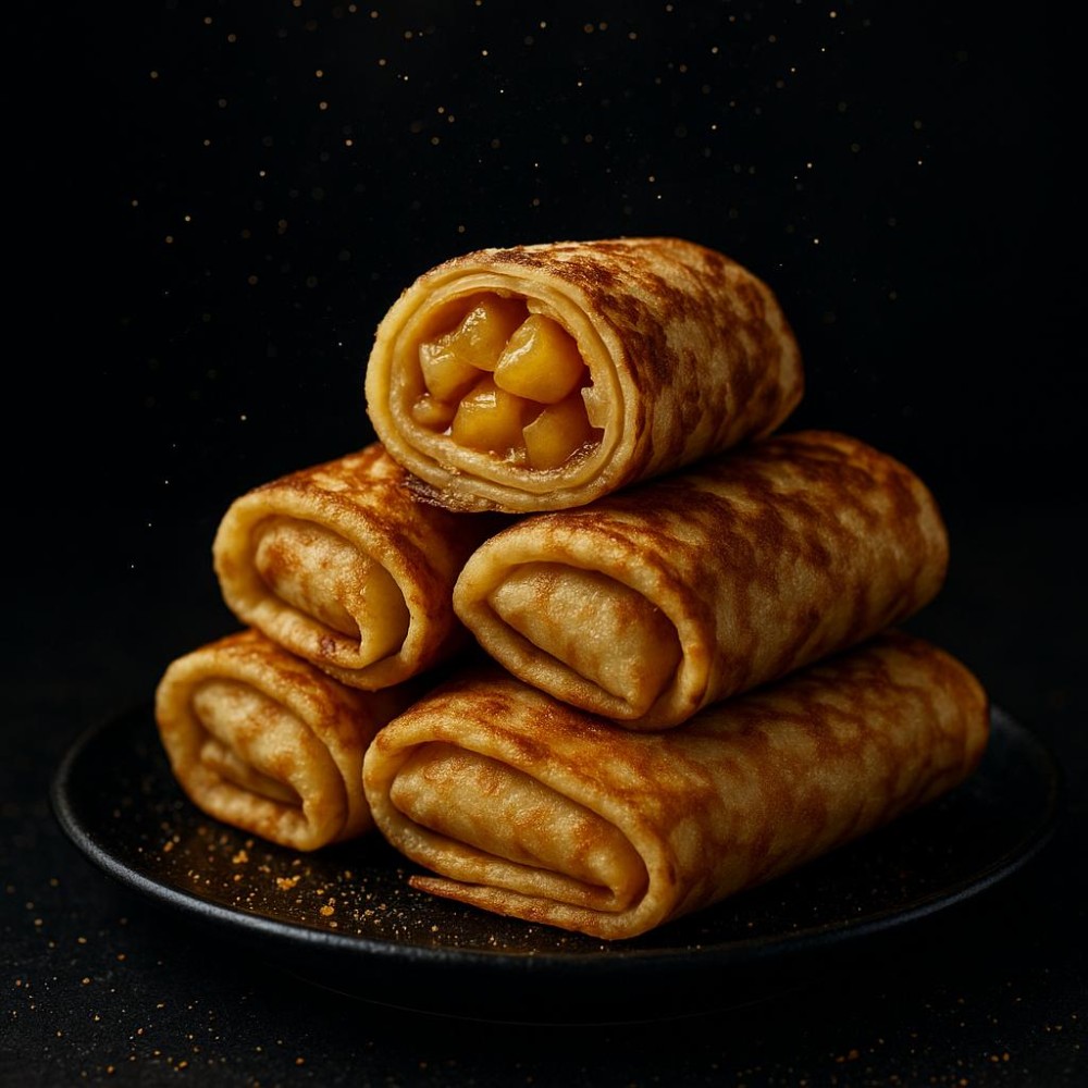 Млинці з яблуком