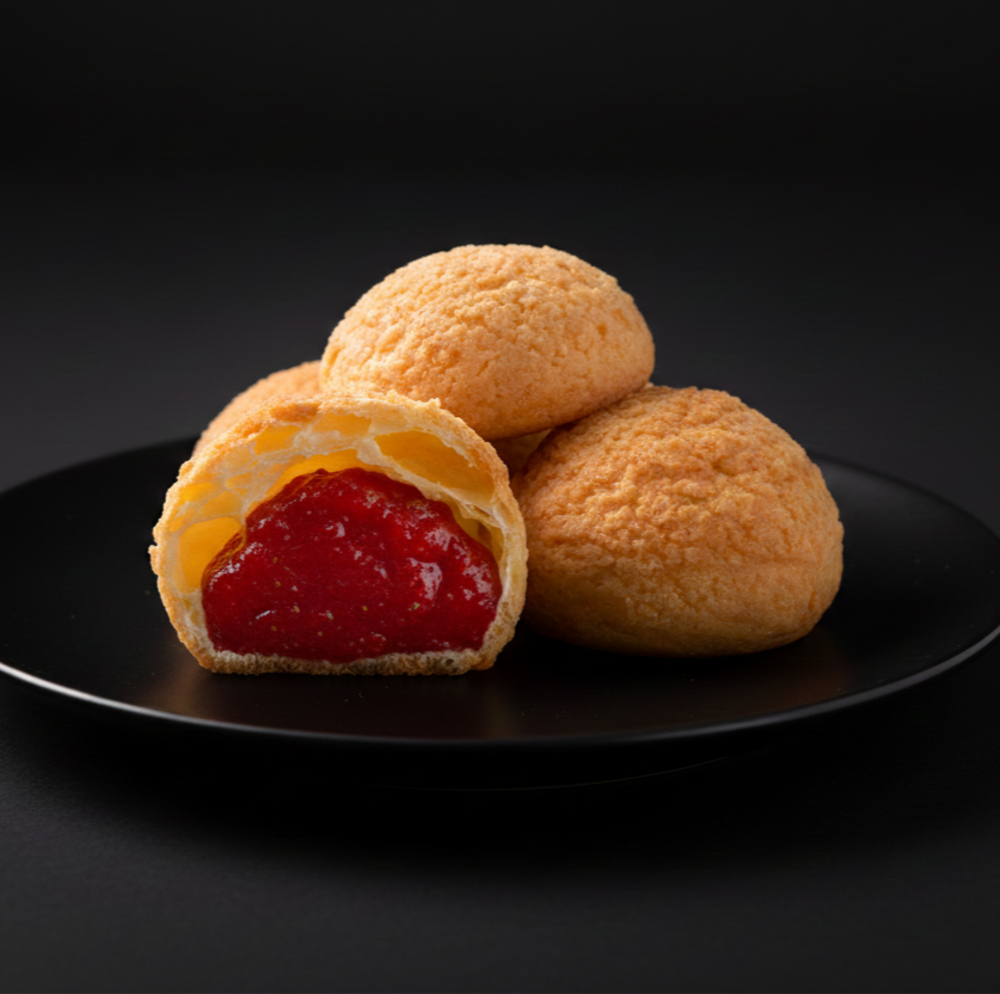 Шу з полуницею