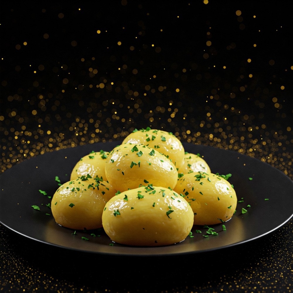 Картопля з зеленню 