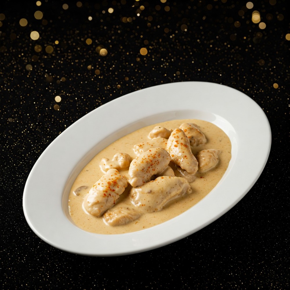 Бефстроганов з курки