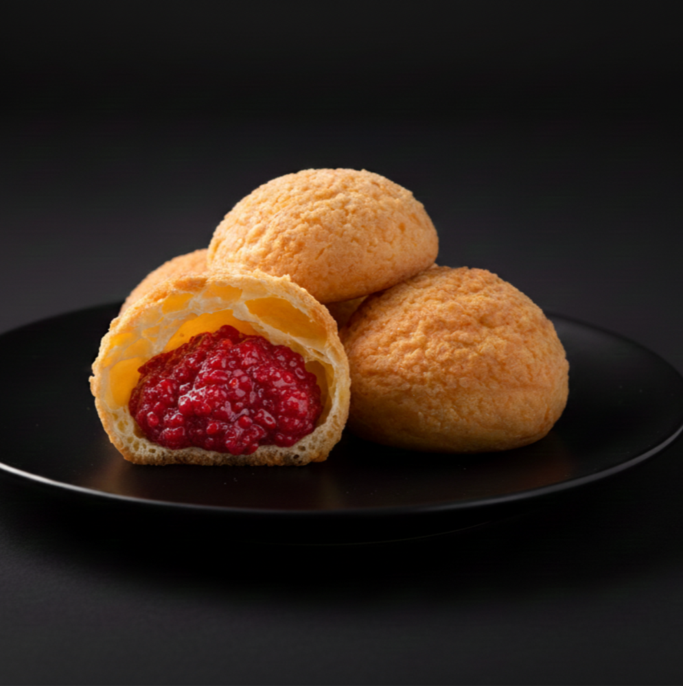 Шу з малиною