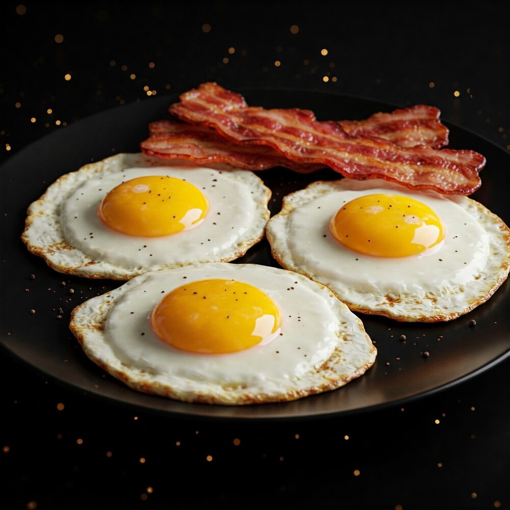 Яєчня з беконом