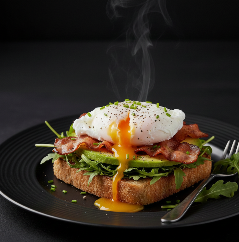 Сендвіч з яйцем пашот