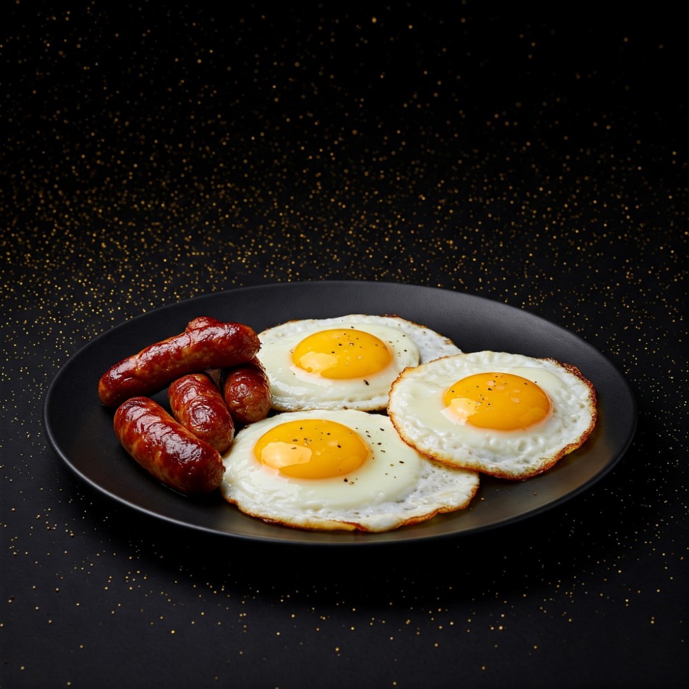 Яєчня з сосисками