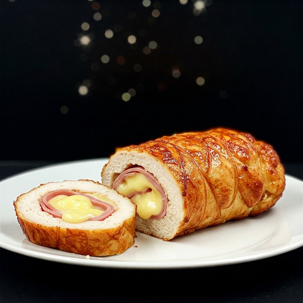 Курятина з сиром та шинкою