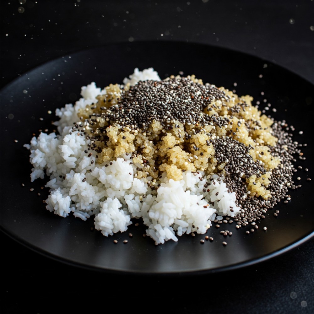 Рис з кіноа та чіа