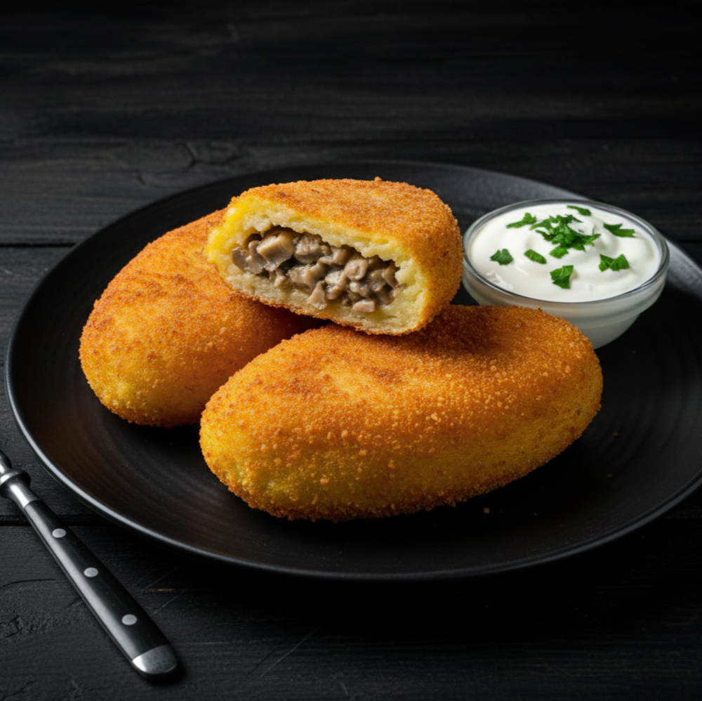 Котлета Селянська з грибами