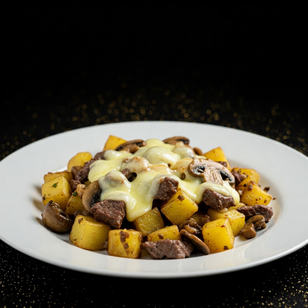 Картопля запечена жульєн