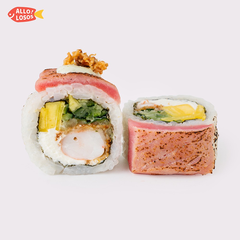 Рол "Flambe tuna"