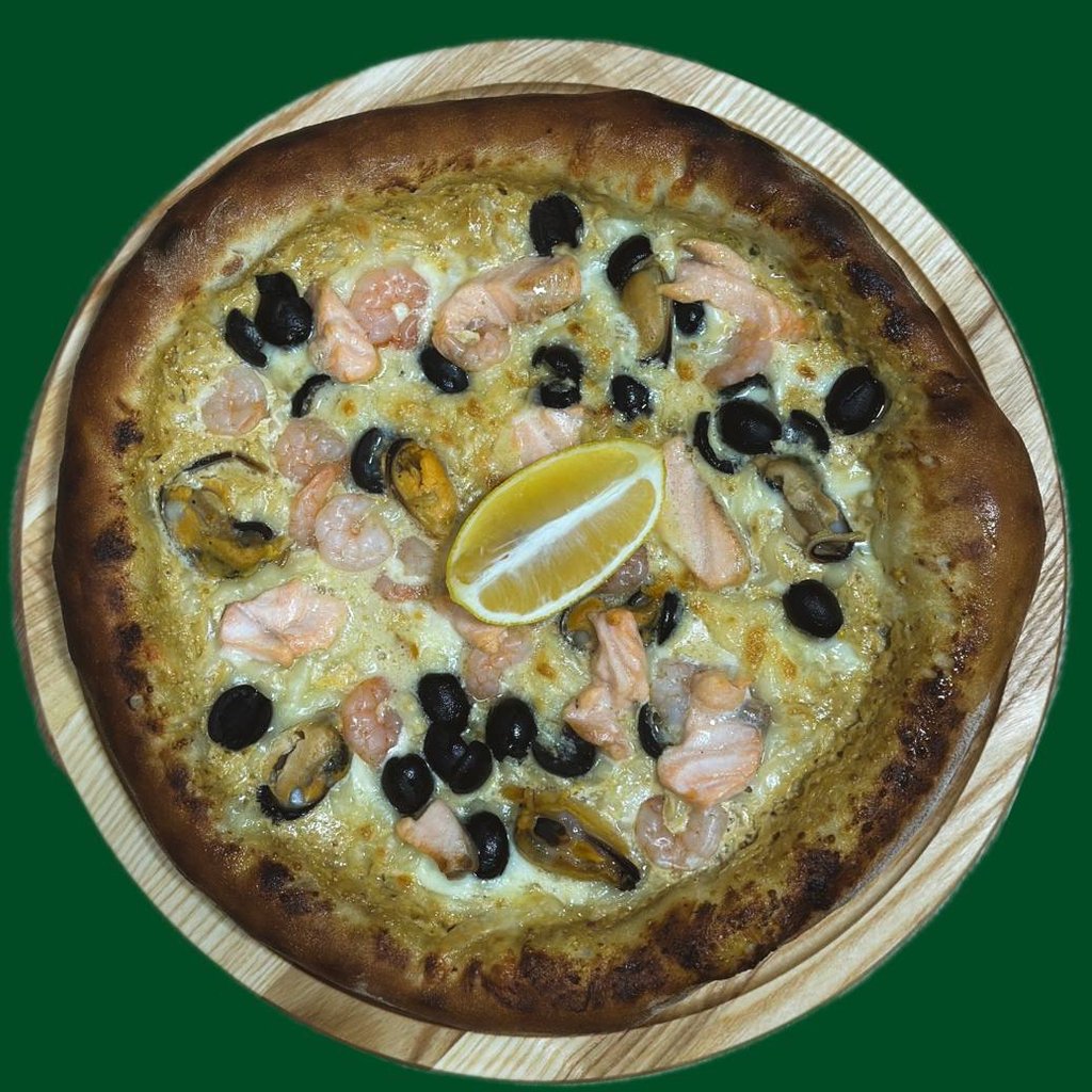 Піца з морепродуктами 30см