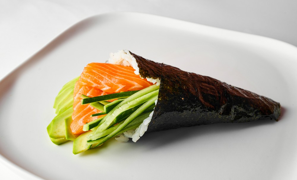 Hand Roll Salmon