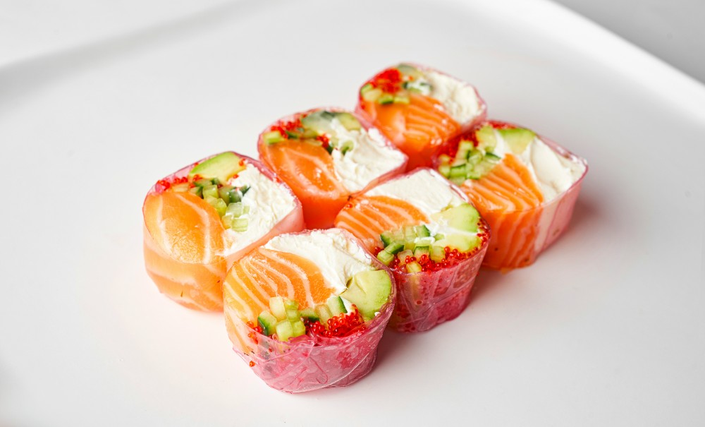 Spring Roll Salmon