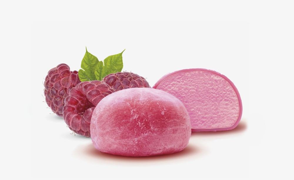 Mochi Raspberry (2pcs)