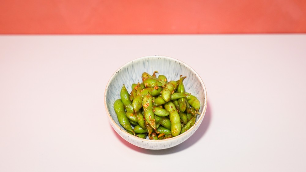 Edamame Spicy Garlic