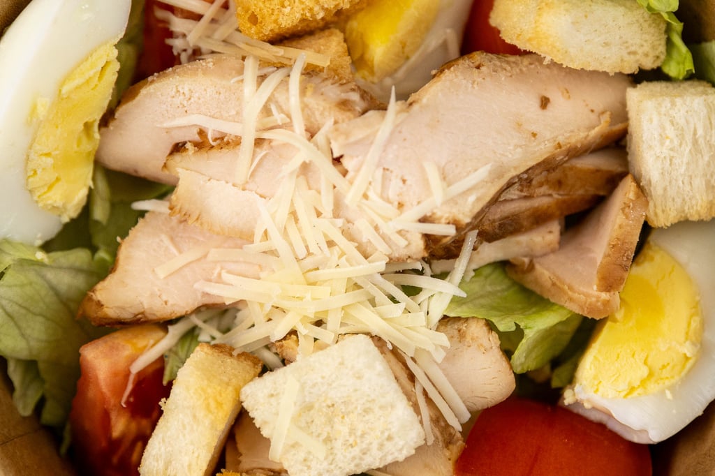 Салат "Цезарь"