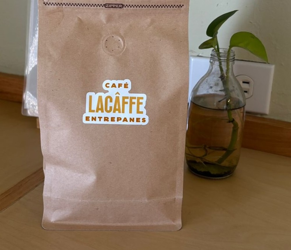 Bolsa de cafe en grano