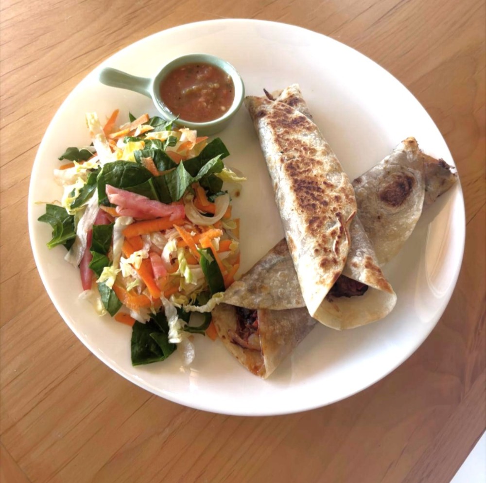 Burritos de deshebrada platillo