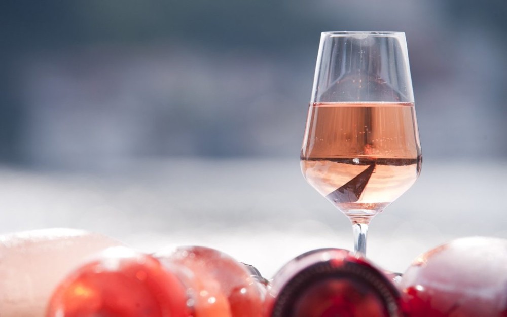Вино "Pinot Grigio Blush Delle Venezie Villa Cornaro" (порція 50 мл, рожеве)