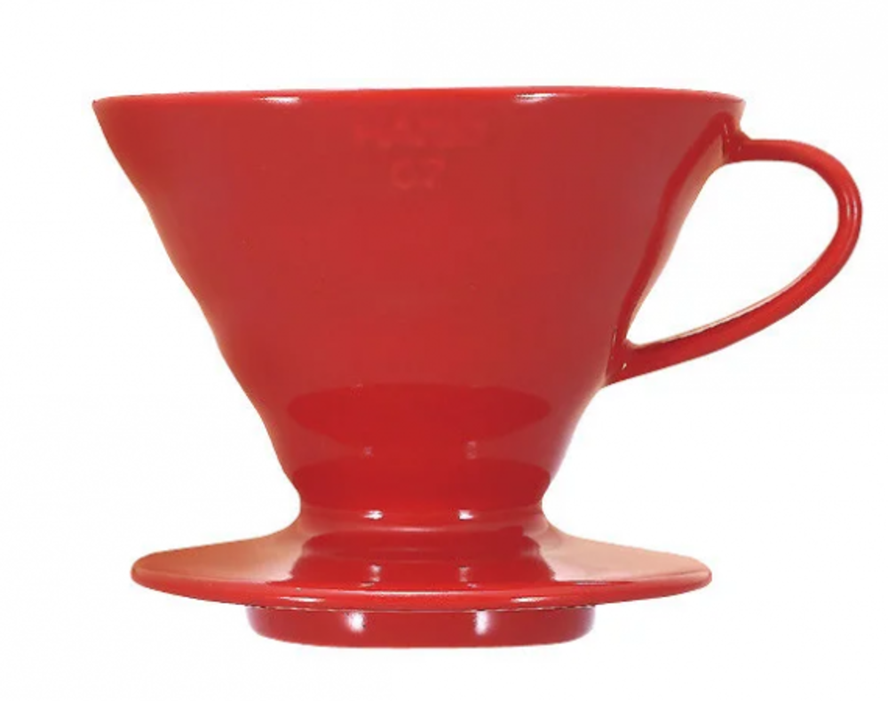 Пуровер керамічний "Hario V60" (червоний)