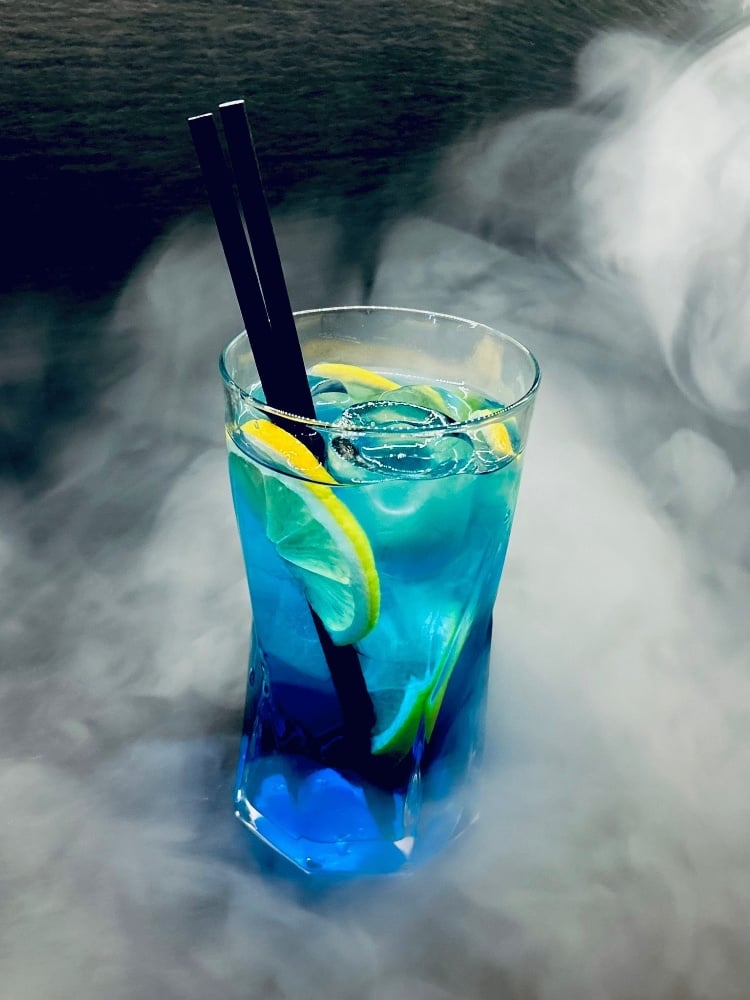 Blue Gin tonic